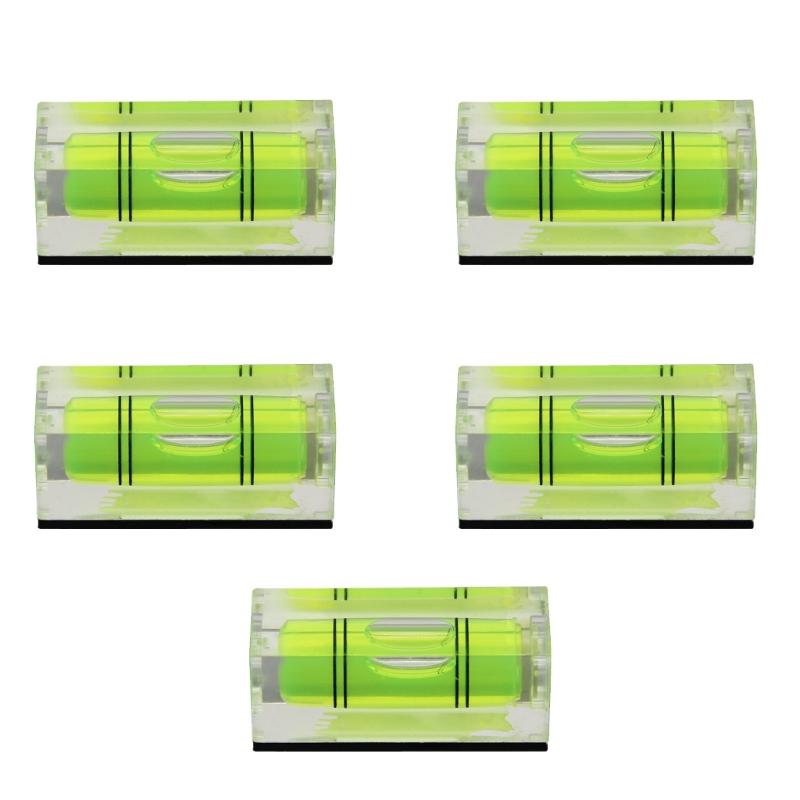 

5/10pcs Mini Green Spirit Levels Small Green Level Indicators Easy to Carry Level for Precise homes & Construction Use