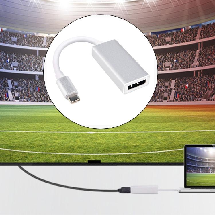 USB3.1 Typ C auf DP Konverterkabel Anschlussadapter für Laptop Telefon zu DP Monitor-Anzeigen