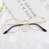 For Flat Cat Ears, Retro Round Face Frames, Glasses Frames, Literary And Anti-Blue Flat Glasses