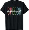 Herren- und Damen-T-Shirts Sprachtherapie Sprachtherapeut Therapeut SLP T-Shirt S-3XL