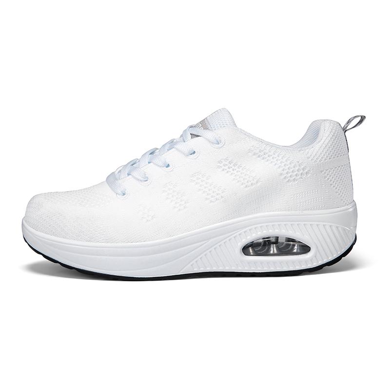 All-season Women's Chunky Sneakers, Athletic Shoes, Fashionable Casual Shoes Plus Size Thick-soled Height-increasing Women's Shoes