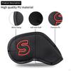 10 Golf Club Covers Made of PU, Fashionable, Scratch-resistant, Creative Gift for Golfers,