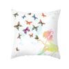 Colorful Butterfly Series Sofa Pillow Cover Nordic Peach Skin Print Office Cushion Pillow Cover Home