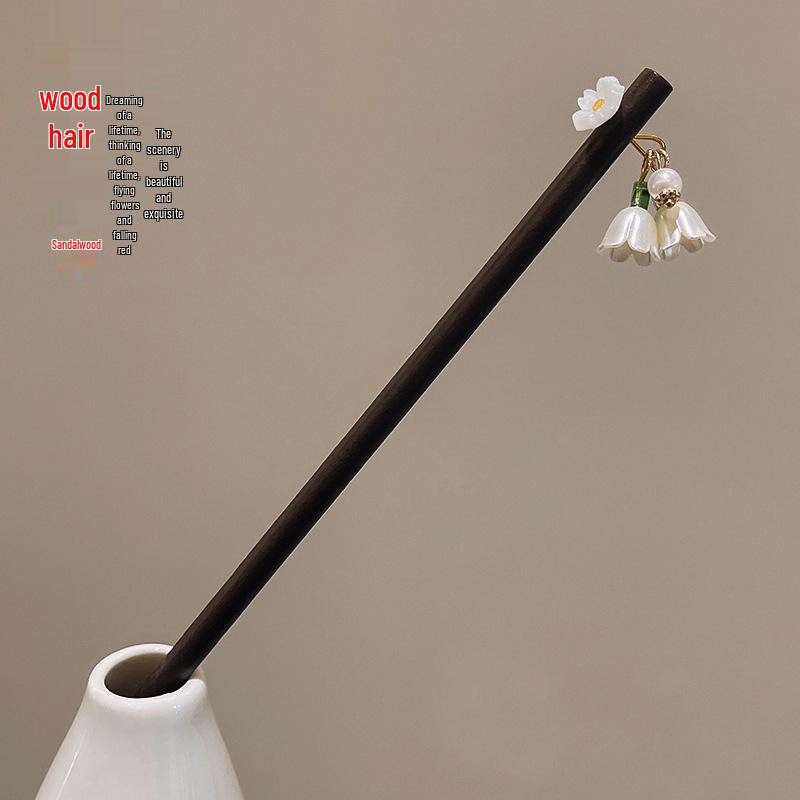 Ancient Chinese-Style Hanfu Hair Accessories: Elegant Updo Hairpins with Tassels for Women