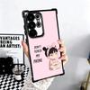 Funny Dont Touch My CallPhone Plating Phone Case For Samsung Galaxy S24 S25 FE S26 Edge S23 Ultra S22 S21 Plus S20 Anti-Fall Air
