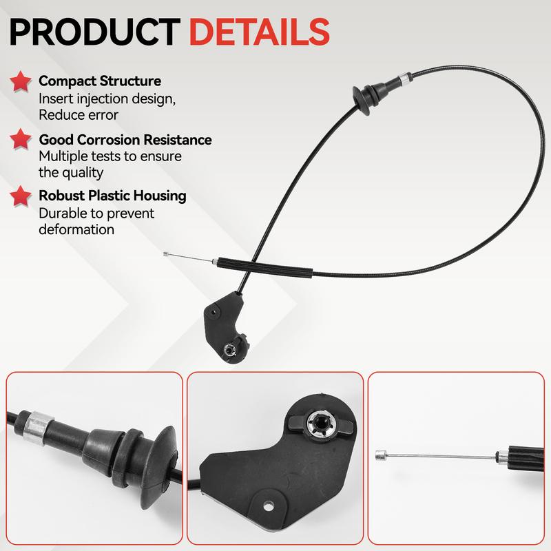 For BMW X5 E53 1999-2006 3.0d 3.0i 4.4i 4.6is 4.8is Hood Bonnet Release Cable 51238402615 Engine Lock Latch Mechanism Repair Kit
