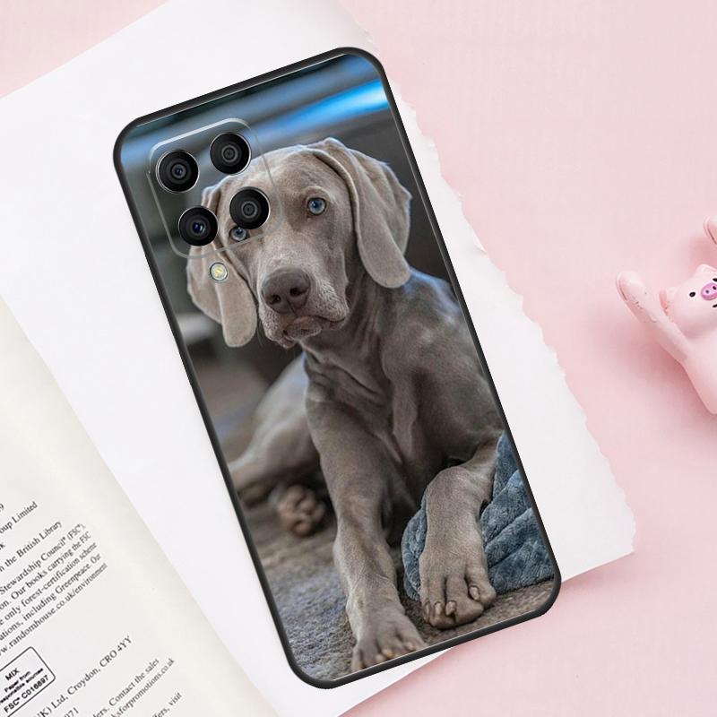 Weimaraner Dog Case For Samsung Galaxy M15 M35 M55 M51 M31 M21 M11 M16 M36 M56 M53 M12 M32 M52 M14 M34 M54