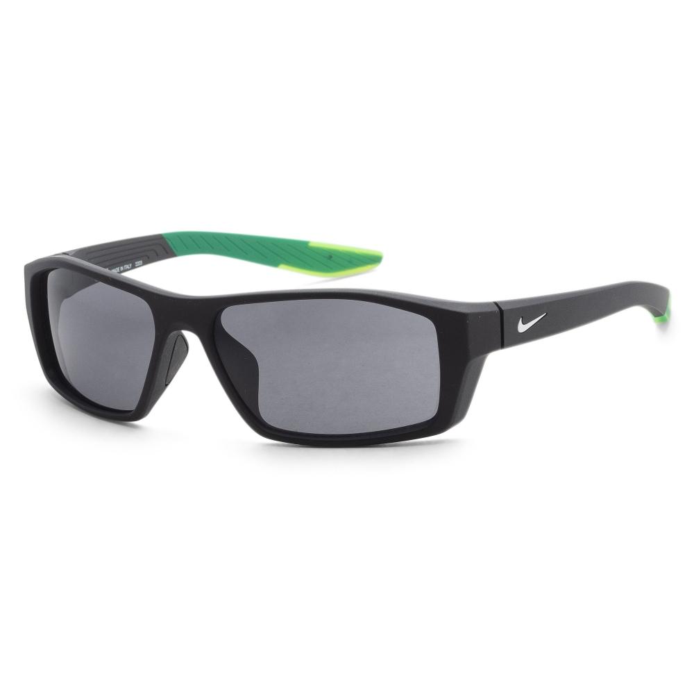 

Nike Unisex 59mm Black Sunglasses Matte Black And White