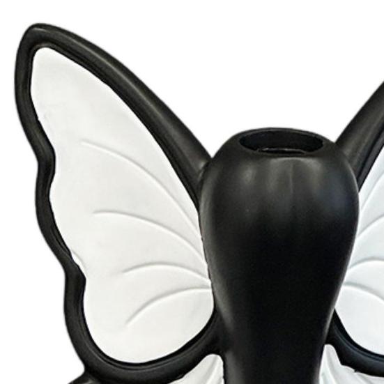 Schmetterling Vinyl Blumenvase Modernes Schleifenknoten Blumenhalter Behälter Heim Büro Tisch Mittelstück Dekorative Blumenvase