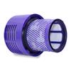 3Pcs Filter for Dyson Cyclone V10 Animal/V10 Absolute/V10 Total Clean/V10 Fluffy (SV12) Vacuum Cleaner Replacement Post Filters with Brush