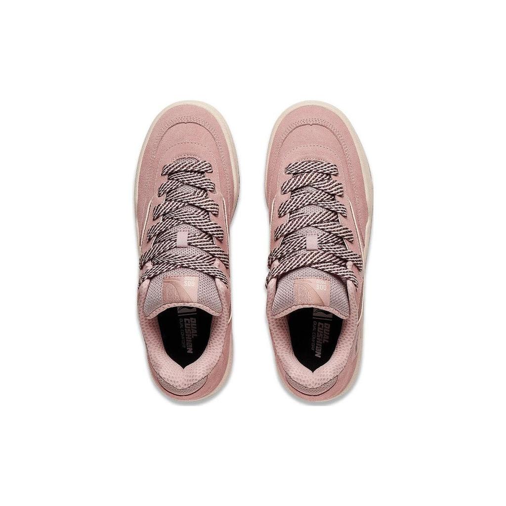 Li Ning Gos 2000 Leather Professional Skateboarding Shock Absorbing Wear Resistant Low Top Skate Shoes Men Skate Shoes New-Mist-Rose-Pink AEPT001-2