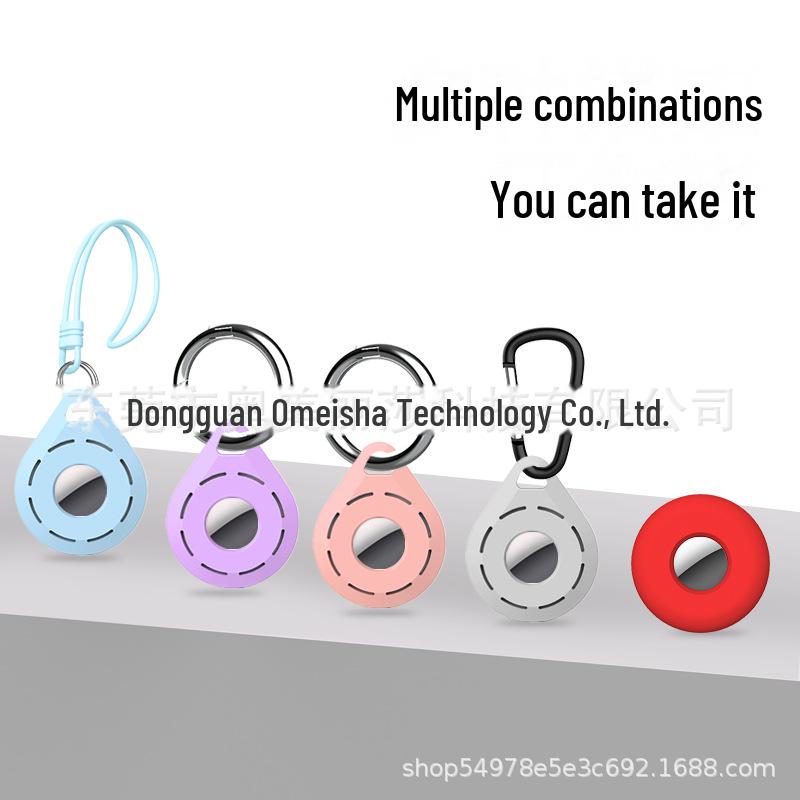 

Apple Airtag Silicone Protective Cover for Tracking and Anti-Lost Device.