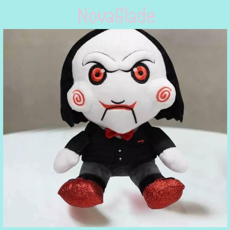 Adorable 18cm Plush Doll From Saw Movie Featuring Iconic Billy Character For Collectors