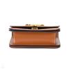 Tory Burch Eleanor Double T Large Logo Drawstring Chain Matte Leather Small Square Crossbody Shoulder Bag Women Bags Bourbon-Whiskey 73589-201