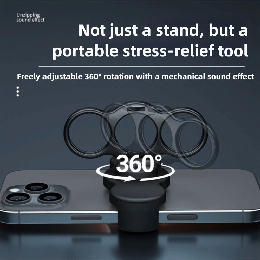 360° Rotating Phone Clip Stand Universal Phone Kickstand Portable Mobile Phone Holder  Desktop