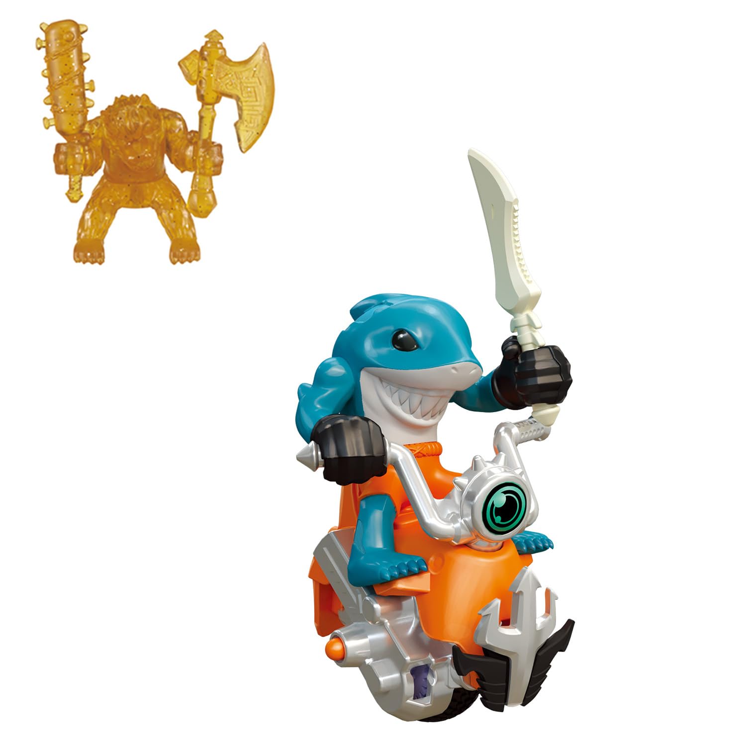 

Monsumoto Single Rider Set 05 Megalodon Monsumoto Rider Kirakira Clear [BANDAI] (Bonus Ver. 2)