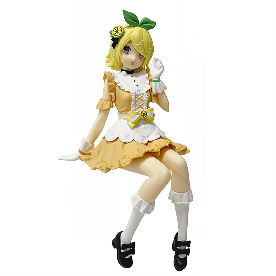 Anime Kagamine Rin Action Figure Model Toy Action Model PVC Collection Desktop Gift
