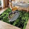 Baby Yoda Pod Carpet For Playroom Bedroom Living Room Sofa Home Decorkids Game Area Rug Nonslip Floor Mat
