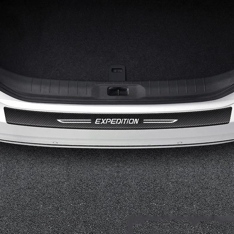 Car Door Threshold Sill Protective Stickers Anti Scratch For Ford EXPEDITION Logo Protective Film Waterproof Decals Accessories