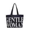 Alphabet Canvas Bag Girls Summer 2025 New Fashion Large Capacity Shoulder Tote Bag Going Out Portable Shopping Bag
