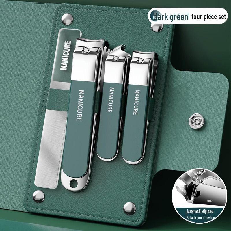 Nagelknipser-Set: Komplettes Maniküre- & Pediküre-Werkzeugset mit schräger Zange