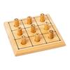 Wooden Mini Chess Borad Game Chessboard Improve Intelligence Travel Backgammon Checkers Educational Portable Game Chess 12x12cm