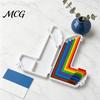 Guida alle Misure per Artigianato 1 Set Strumento di Allineamento, 7 Distanziatori 1/16 1/2 Pollice per Righello per Biglietti Artigianato di Carta Preciso, Kit Fai da Te per Scrapbooking
