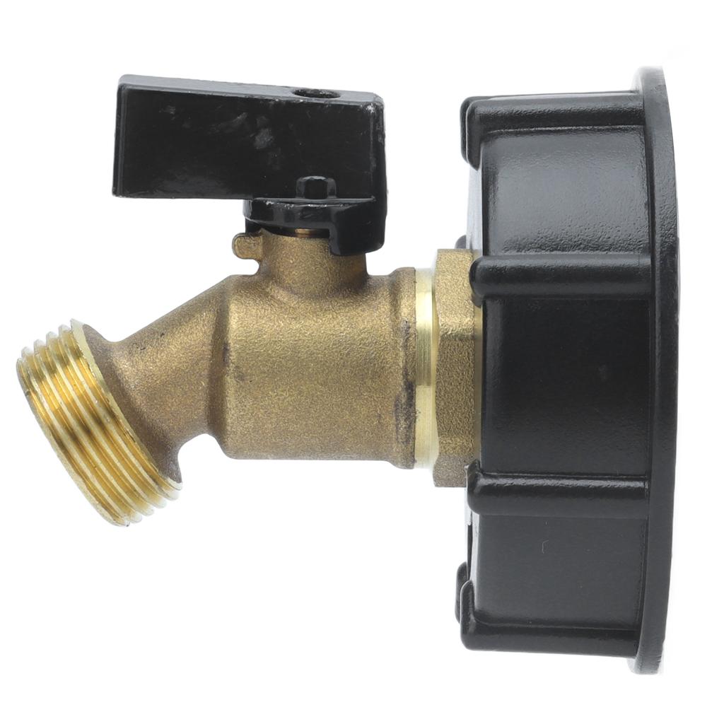 IBC Tote Tank Adapter Male Thread Drain Hose Connector Faucet Tap Valve Fitting Part Tank Faucet Adapter