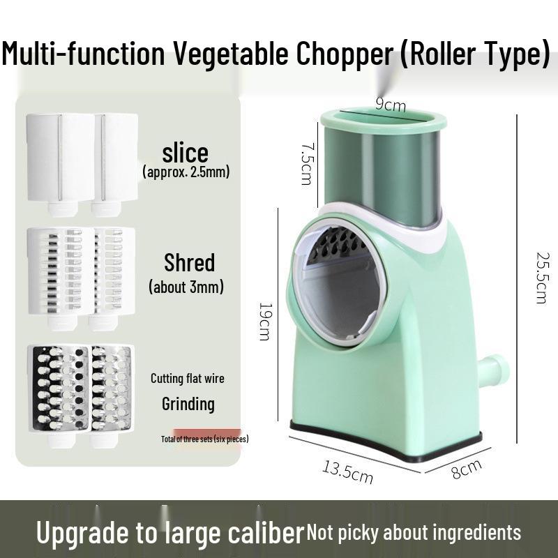 Storm Multifunctional Vegetable Chopper, Slicer, and Peeler for Potatoes, Julienne, and Grating