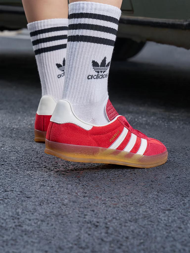 Adidas T-style Shoes GAZELLE INDOOR Vintage Sneakers Training Shoes Adidas Clover IE1051