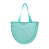 Waterproof Solid Color Mesh Pouch Lightweight Toy Storage Bag Cute Beach Bag  Gift