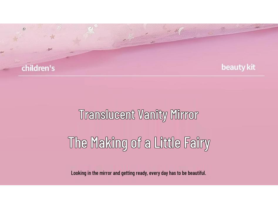 Ensemble de Maquillage de Princesse pour Filles: Kit de jeu de rôle avec rouge à lèvres et vernis à ongles