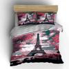 Eiffel Tower with Trees. Bedding Sets Duvet Cover Sets Duvet Covers Pillowcases(1*Duvet Cover 2*Pillowcases Without Duvet Insert)