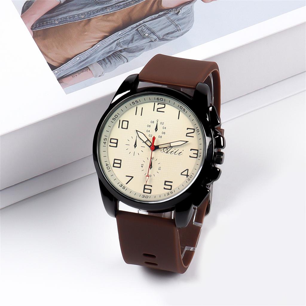 Men's Waterproof Luminous Running Alarm Clock Watch