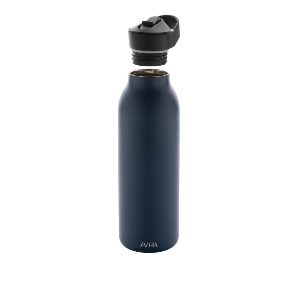 Avira Ara Flip Top Recycled Stainless Steel 500ml Water Bottle