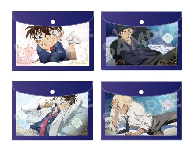 Detective Conan Flat Pouch Lying Down Ver. Kaito Kid