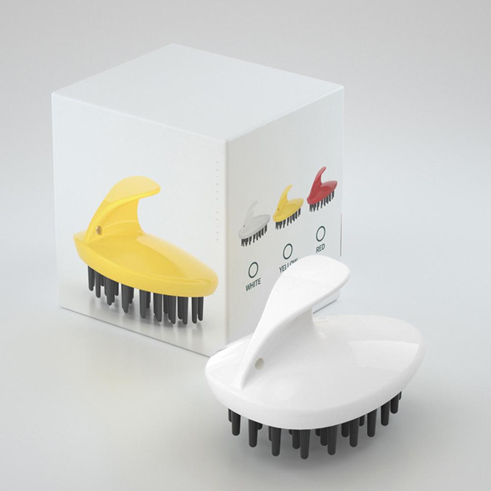Head Hair Washing And Massage Brush Tool Silicone Adult Hair Grabber Scalp Meridian Hair Washing And Massage Comb