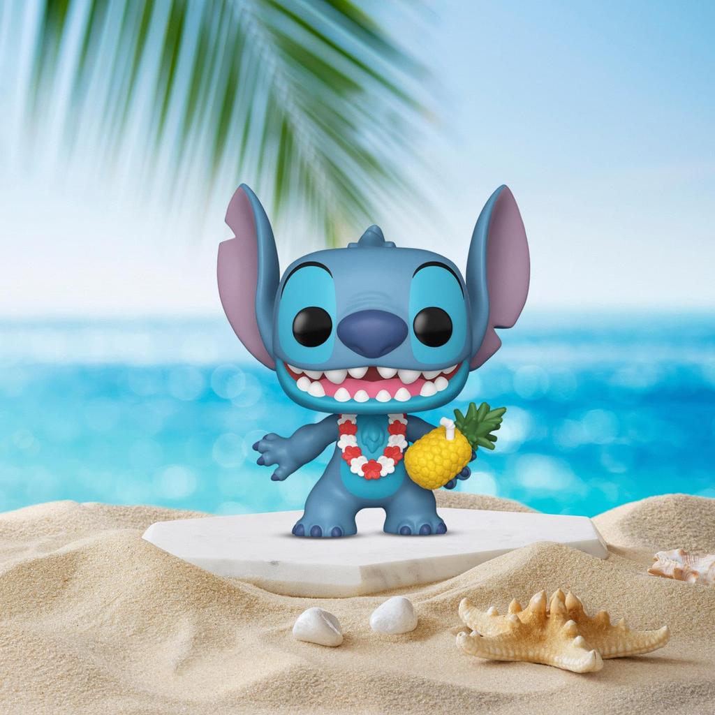 Funko Lilo Stitch Luau Stitch Collectible Vinyl Figure Gift Idea Official Product Toy for Kids and Adults Fans Model Figure Pop! Disney & - - - - - -