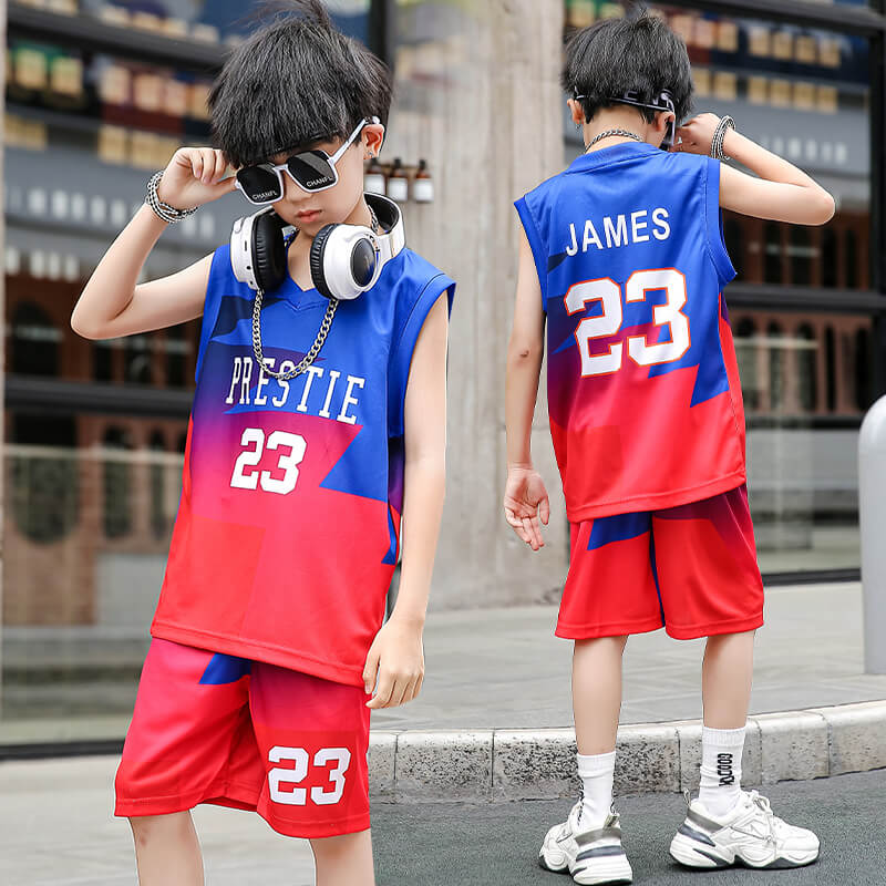 Children's Summer Fashion T-Shirts for Boys and Girls - Short Sleeves + Shorts - Casual Sports Set