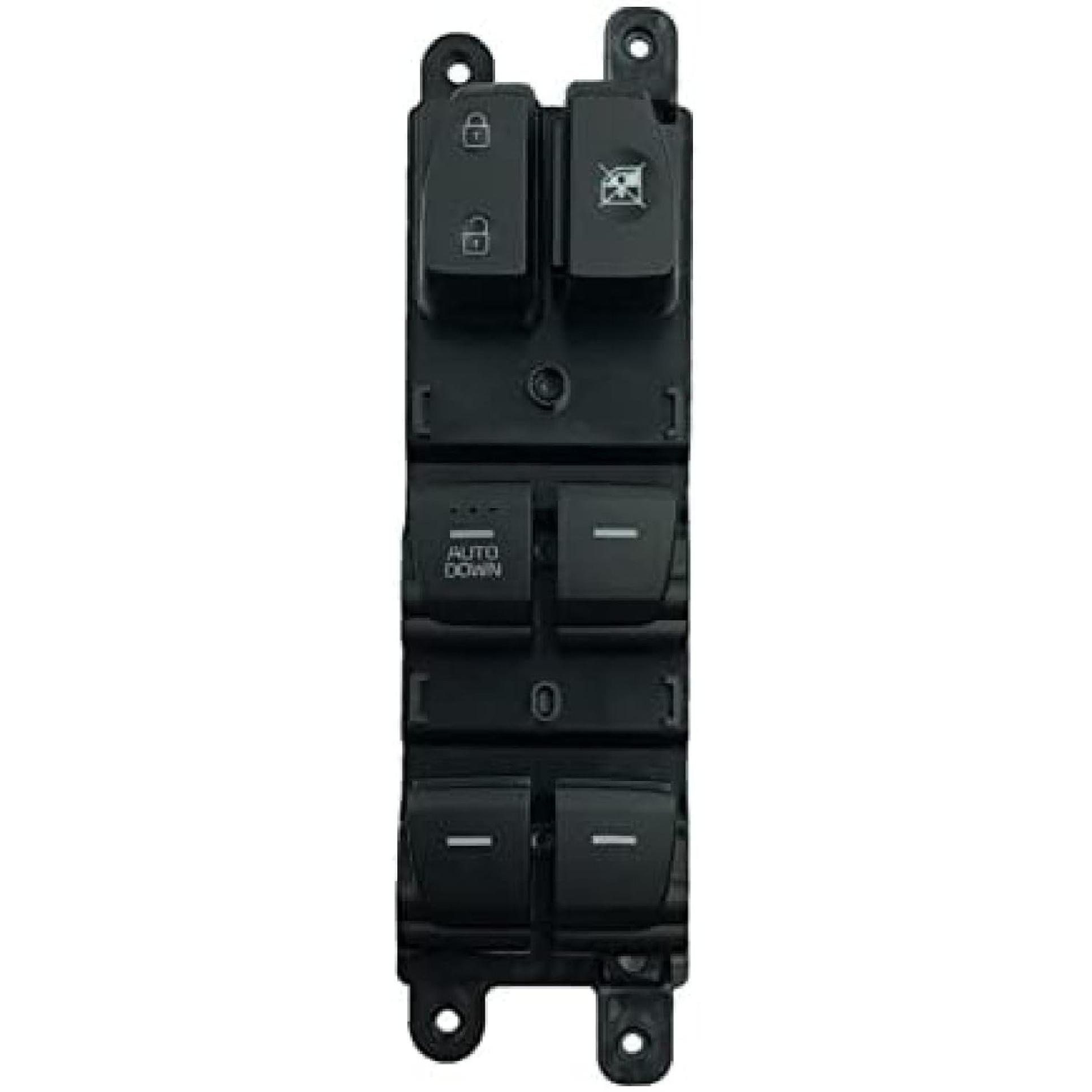 

Electric Window Switch Push Button Switch Master Single Button with Backlight Set of 4 18 Pins for Hyundai Creta IX25 2014-2019 6.19-5