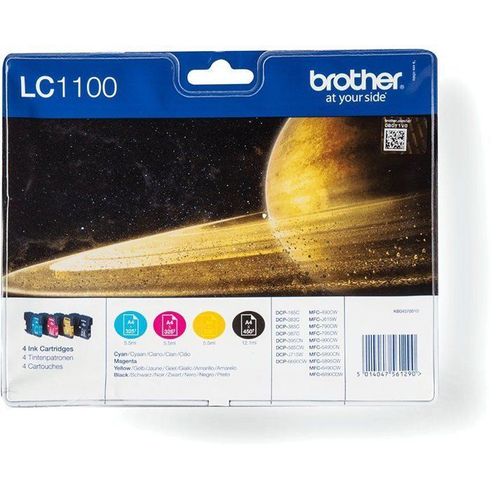 Brother LC1100 Cartouche d'encre Couleurs