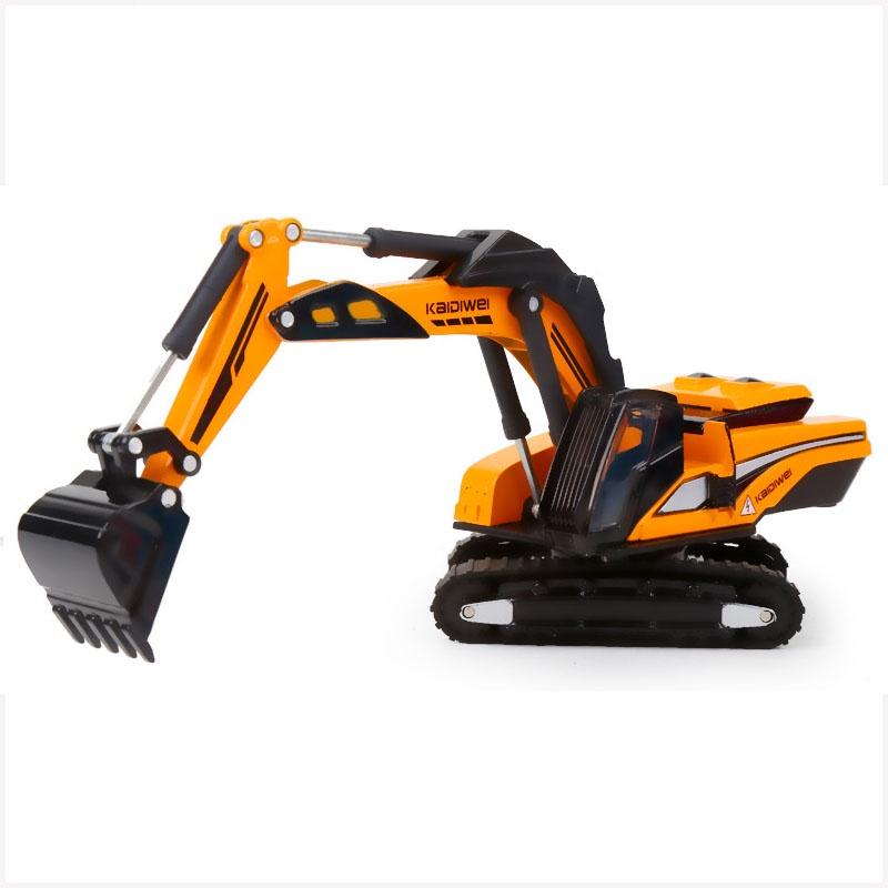 Premium 187 Alloy Diecast Excavator Toys With Classic Engineering Design