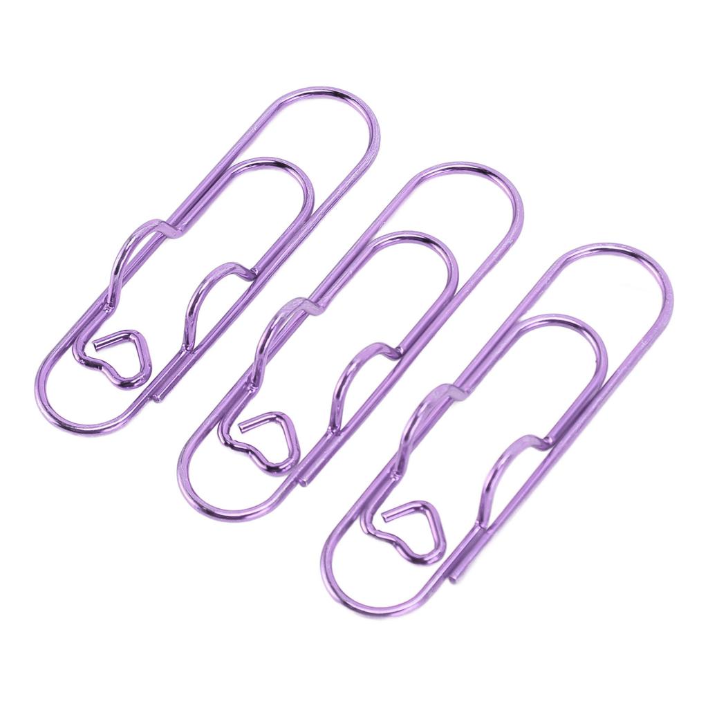 30Pcs Metal Pen Clips Stainless Steel Multifunction Portable Metal Pen Paperclip Pen Clip Holder