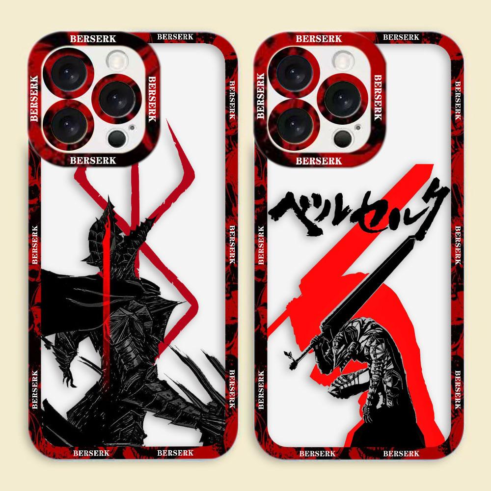 Anime B-Berserk G-Guts Cover Phone Case For Redmi K40 K60 15C 14C 13C 13 12 12C 10 10C 10X 10A 9 9C 9T 9A 8 7 A1 A2 A3 A5 Case