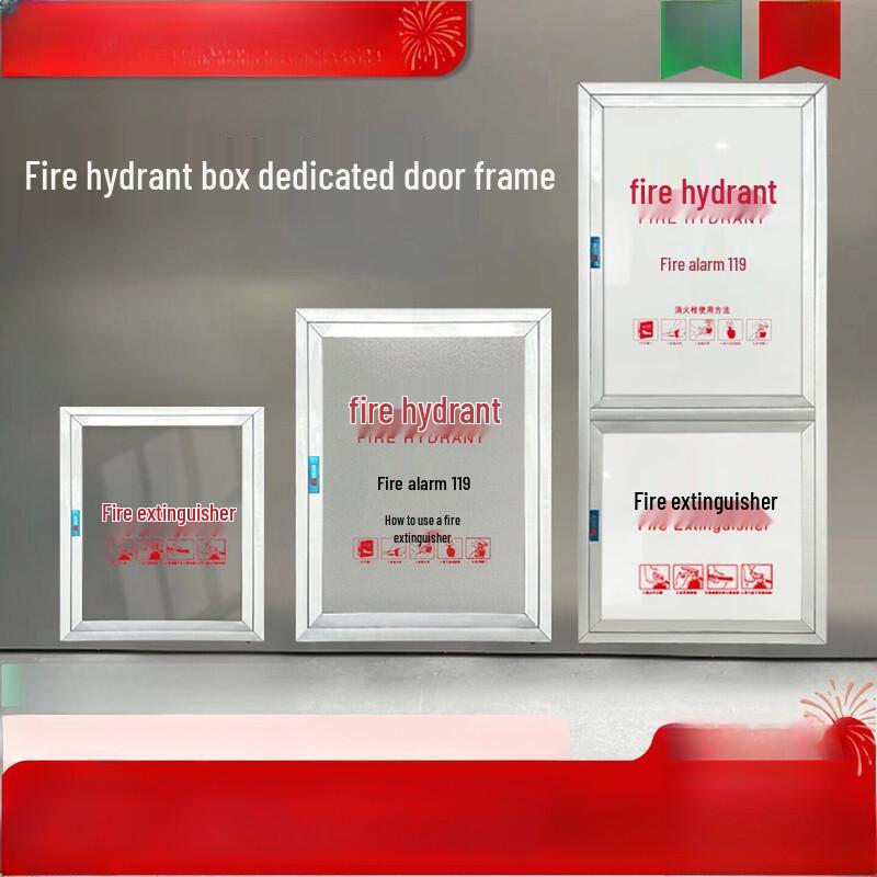 LijiuHong Fire Hydrant Box Door Frame with Acrylic Panel