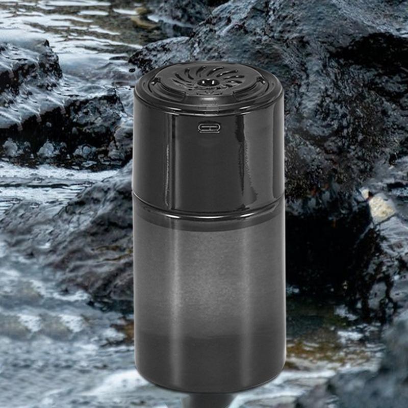 Autoparfüm Lufterfrischer USB Wiederaufladbare Duftölflasche mit Einstellbarer Konzentration Parfüm Diffusor für Autoinnenraum