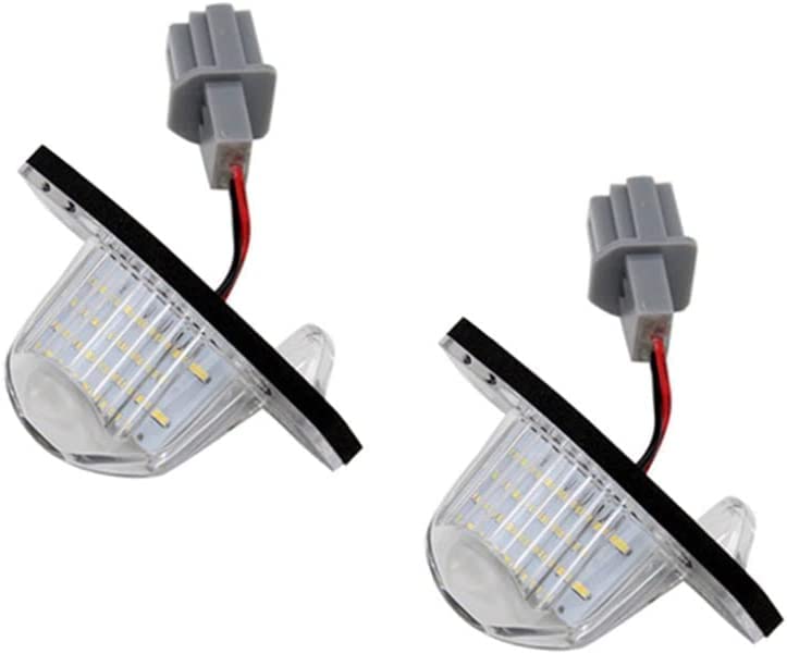 Hotimp Honda Honda Honda 18 LED 18 Rounds x 2 License Plate Lights Step