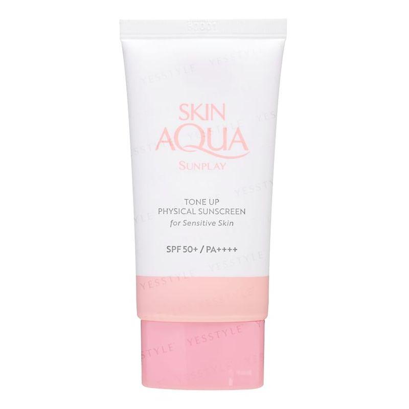 Rohto Mentholatum - Sunplay Skin Aqua Tone-Up Physisches Sonnenschutzmittel Für Empfindliche Haut SPF 50+ PA++++