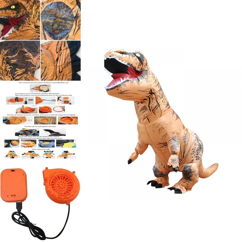 Fantastic Adult T-rex Inflatable Dinosaur Costume For Memorable Fancy Dress Parties