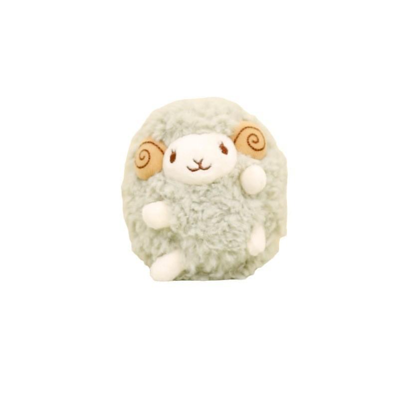 Cute Cartoon Sheep Plush Keychain Soft Stuffed Animal Doll Couple Gift